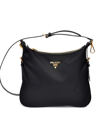 Prada Daino Crossbody Bag BT0706 Black