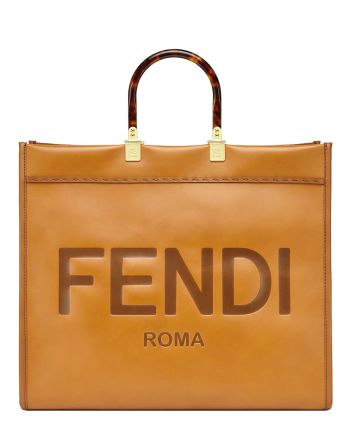 Fendi Sunshine Shopper 8BH372 Coffee